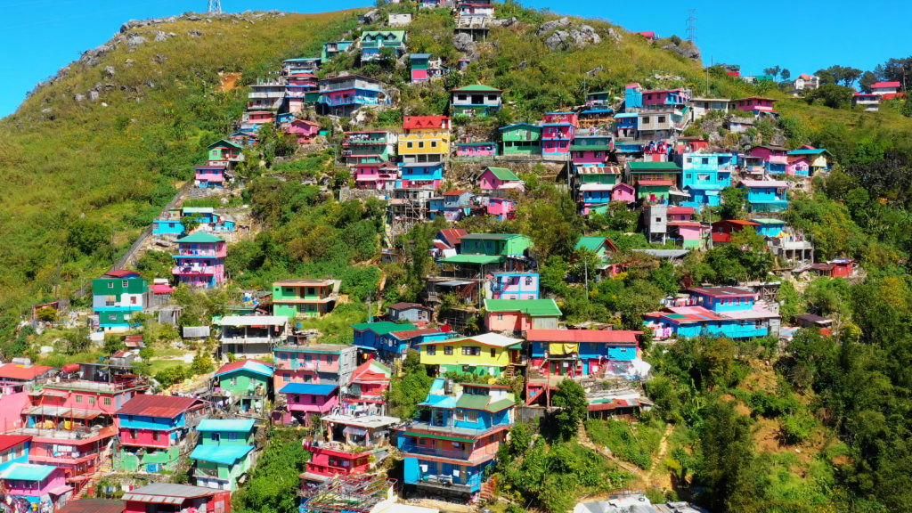 Benguet colorful houses
